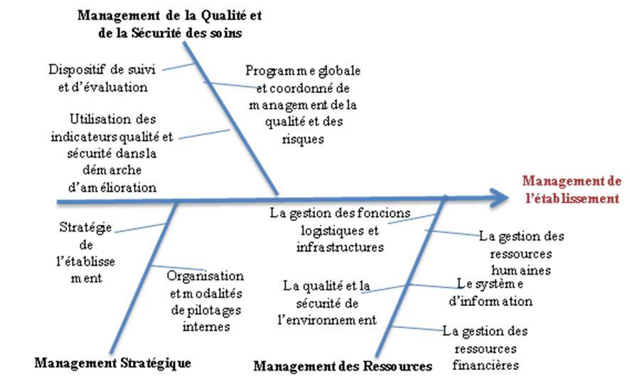 Management &Atilde;&copy;tablissement selon manuel HAS
