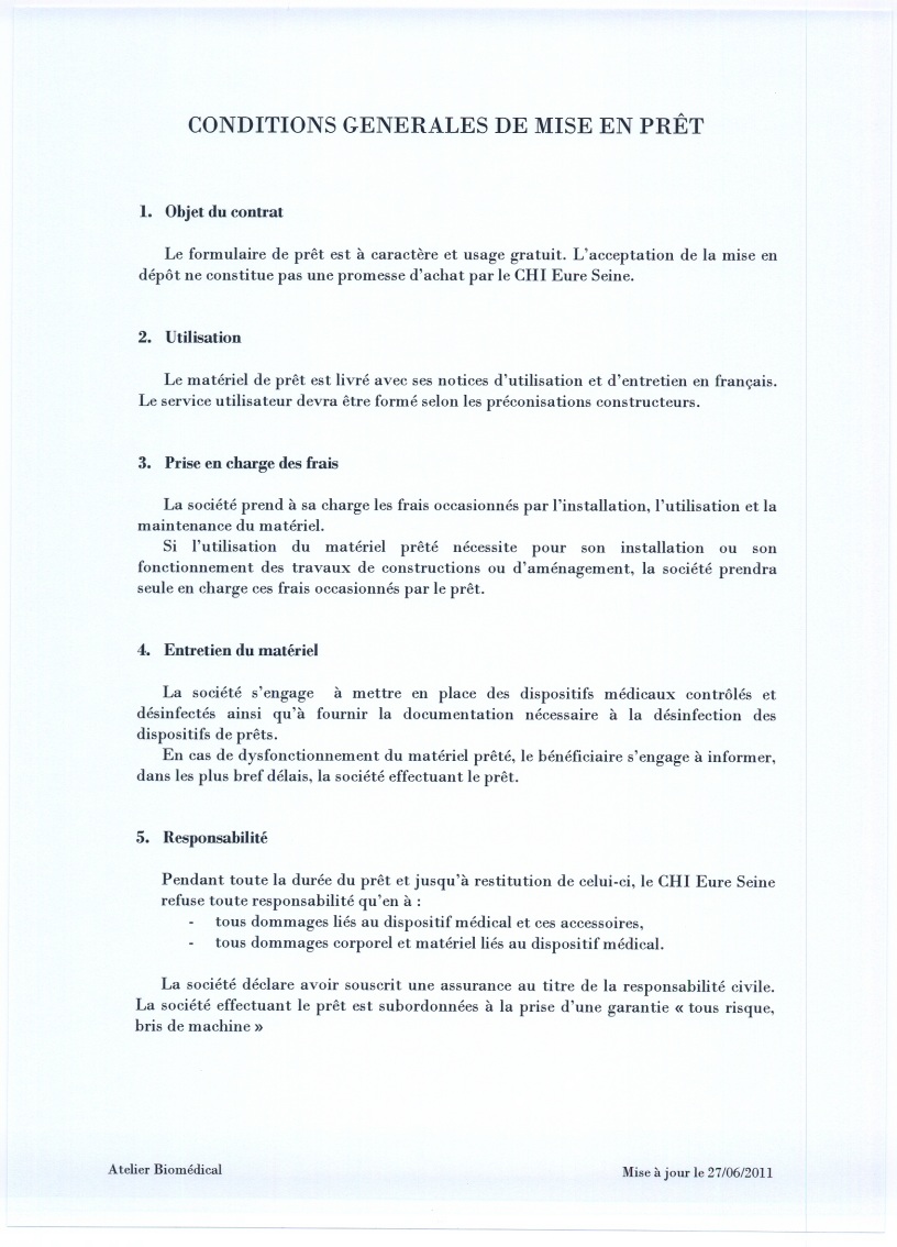 Fiche de pret 2