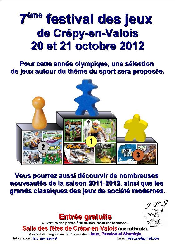 20-21 Octobre 2012 - 7ème festival des jeux Affiche2b