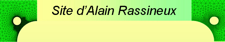 Alain Rassineux Website