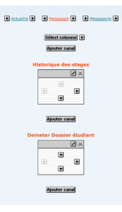 Ajouter ou déplacer un canal avec les préférences