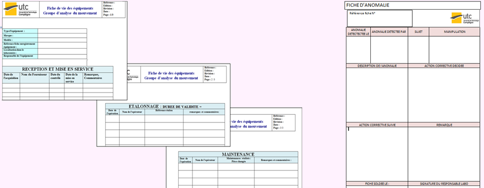 fiches