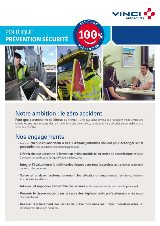 Annexe 3 : Politique S��curit�� VINCI Autoroutes