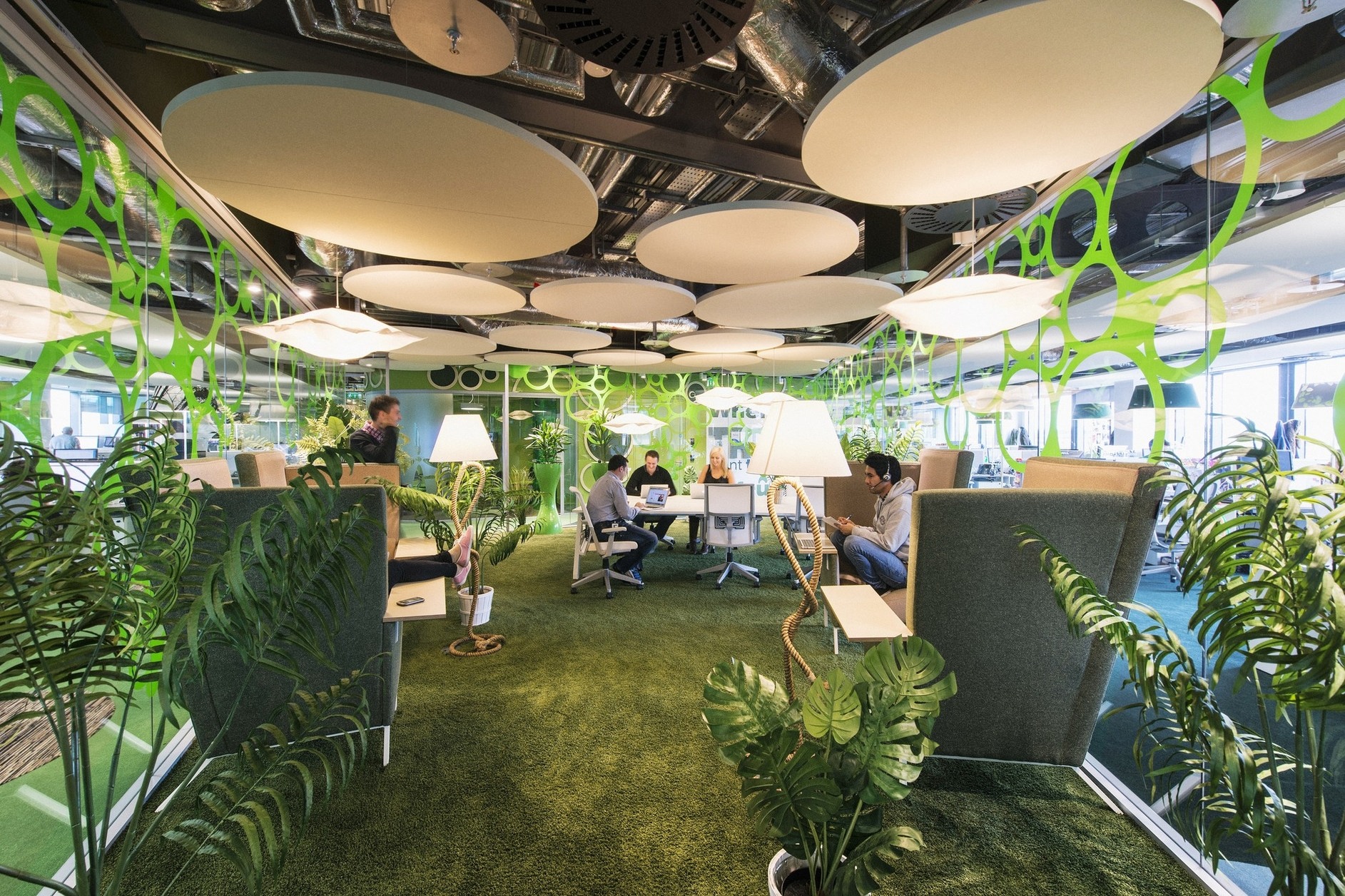 Campus de Google à
          Dublin, Irlande