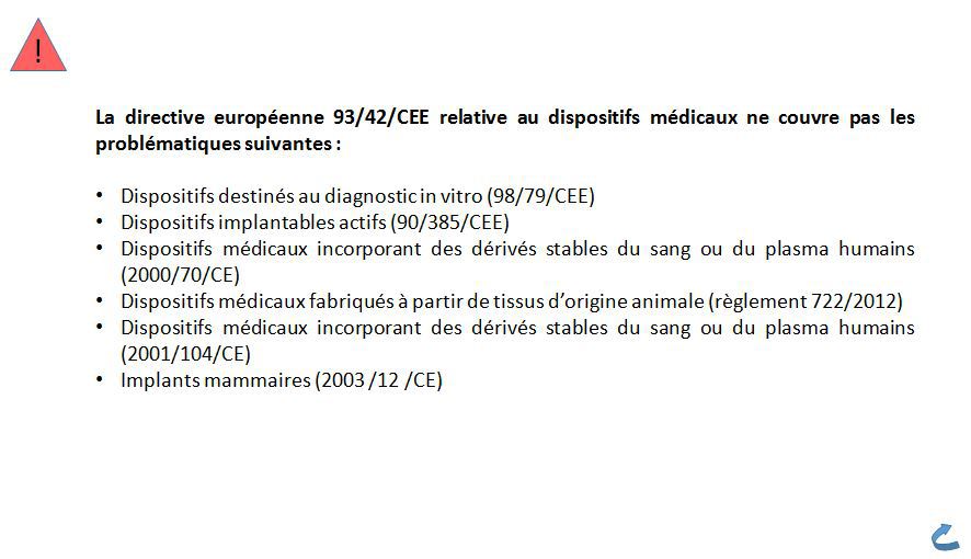 C4 - Définition du type du dispositif médical